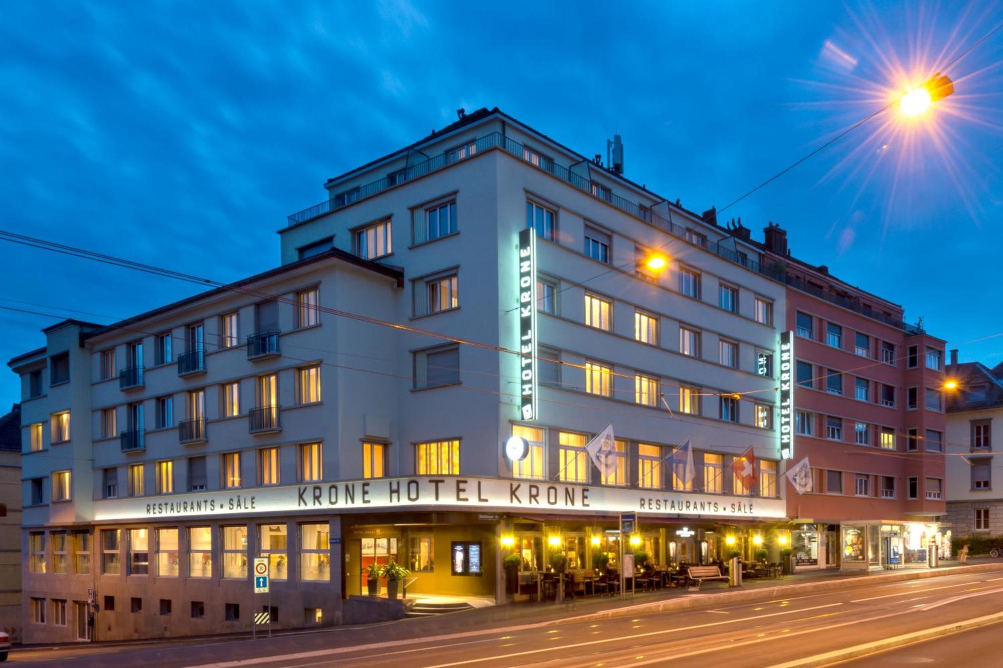 Hotel Krone Unterstrass Curych Exteriér fotografie