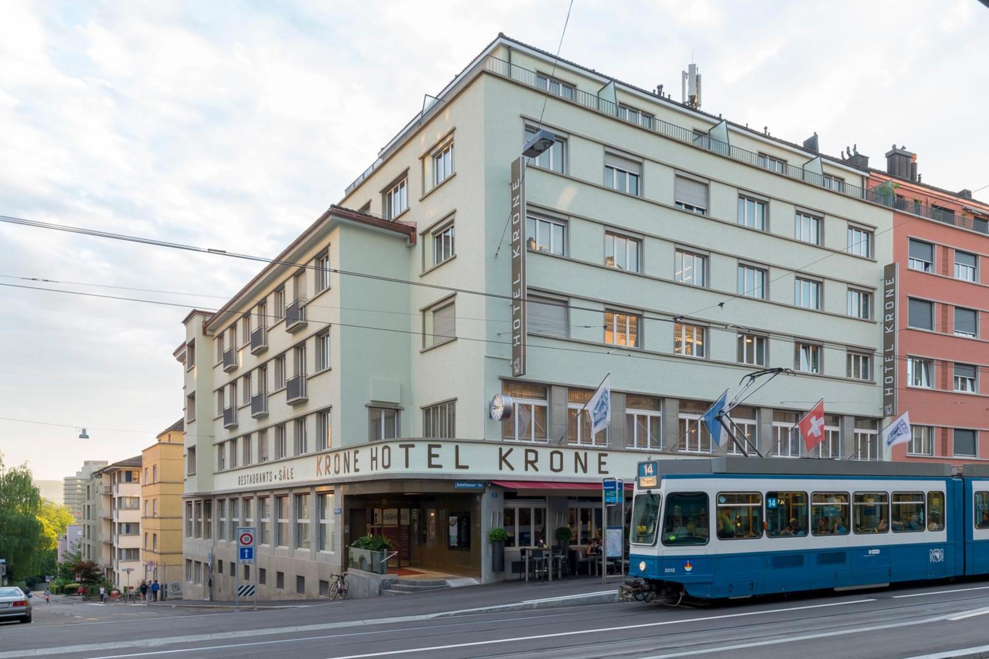 Hotel Krone Unterstrass Curych Exteriér fotografie